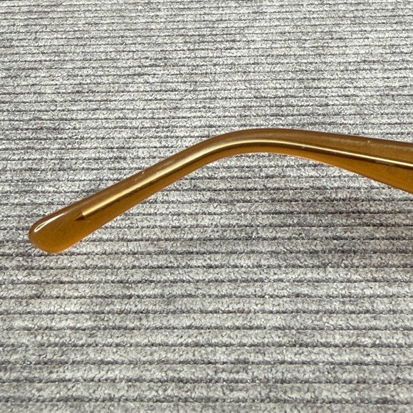 Lu Goldie‎ Salome Amber Honey Rectangular Y2K Sunglasses UV400 Retro Slim Frames main image 14